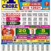 Dear 6PM Result 14 June 2026 Sikkim State